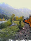 Durango/Silverton narrow-gauge train...