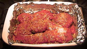 Eggplant Parm Cooked