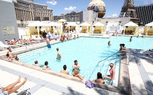 Pool at Planet Hollywood